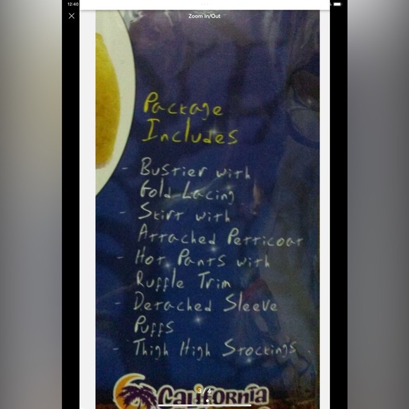 Snow White Princess costume Rebel Toon Adult Fairy - Picture 7 of 12